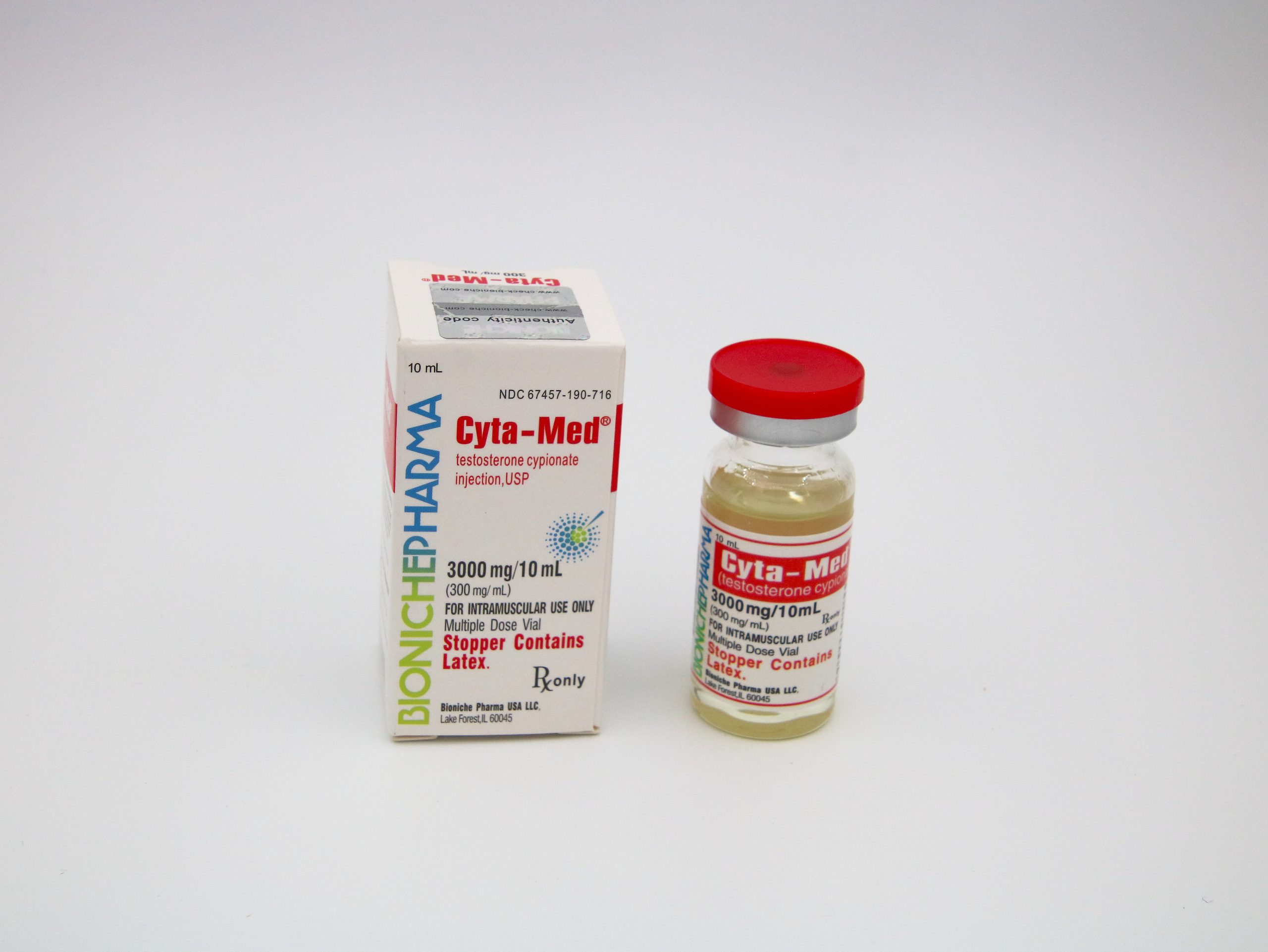 Bioniche USA Testosterone Cypionate 10ml x 300mg