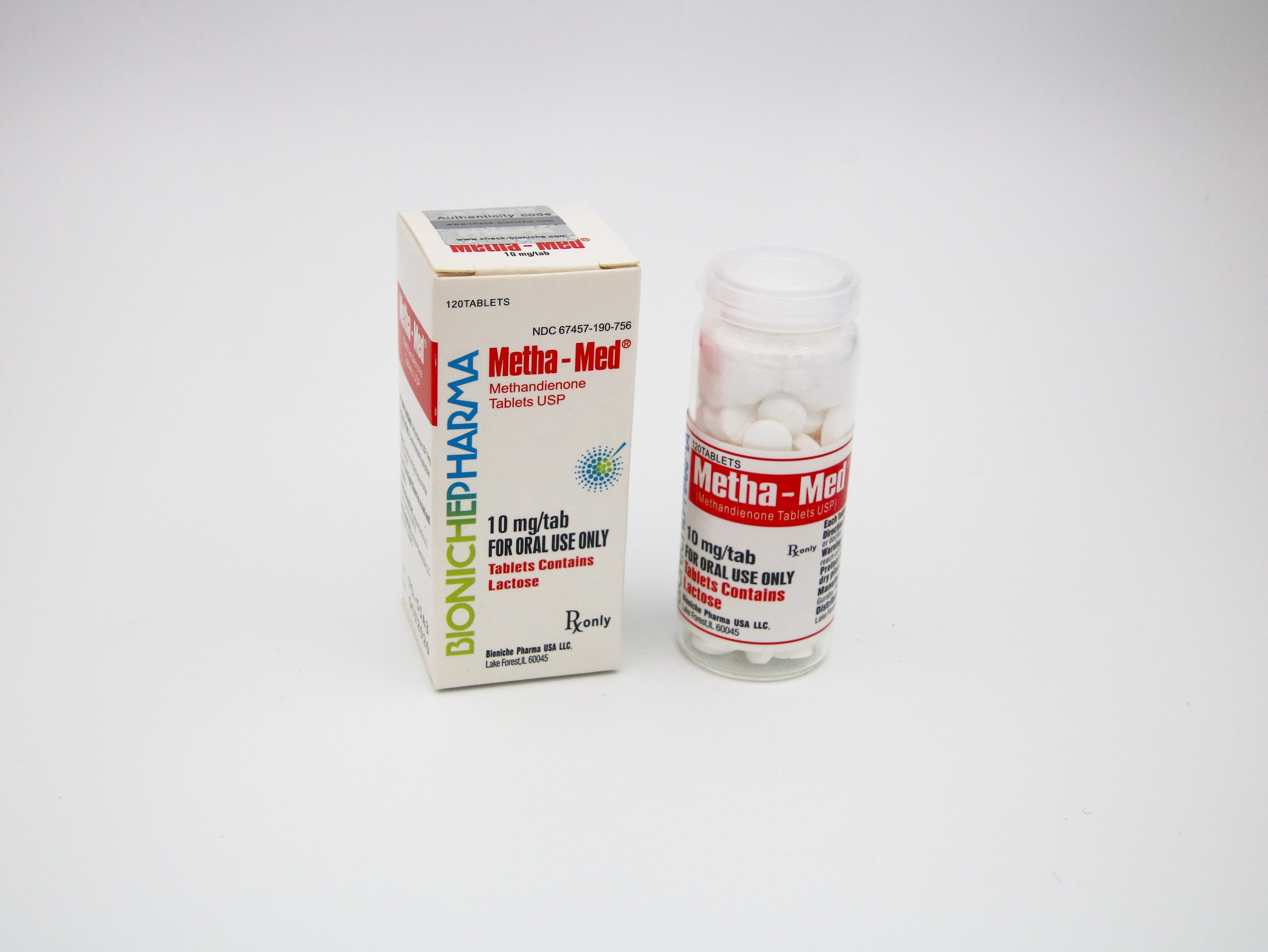 Bioniche Pharma Methandienone - 120tabs x 10mg