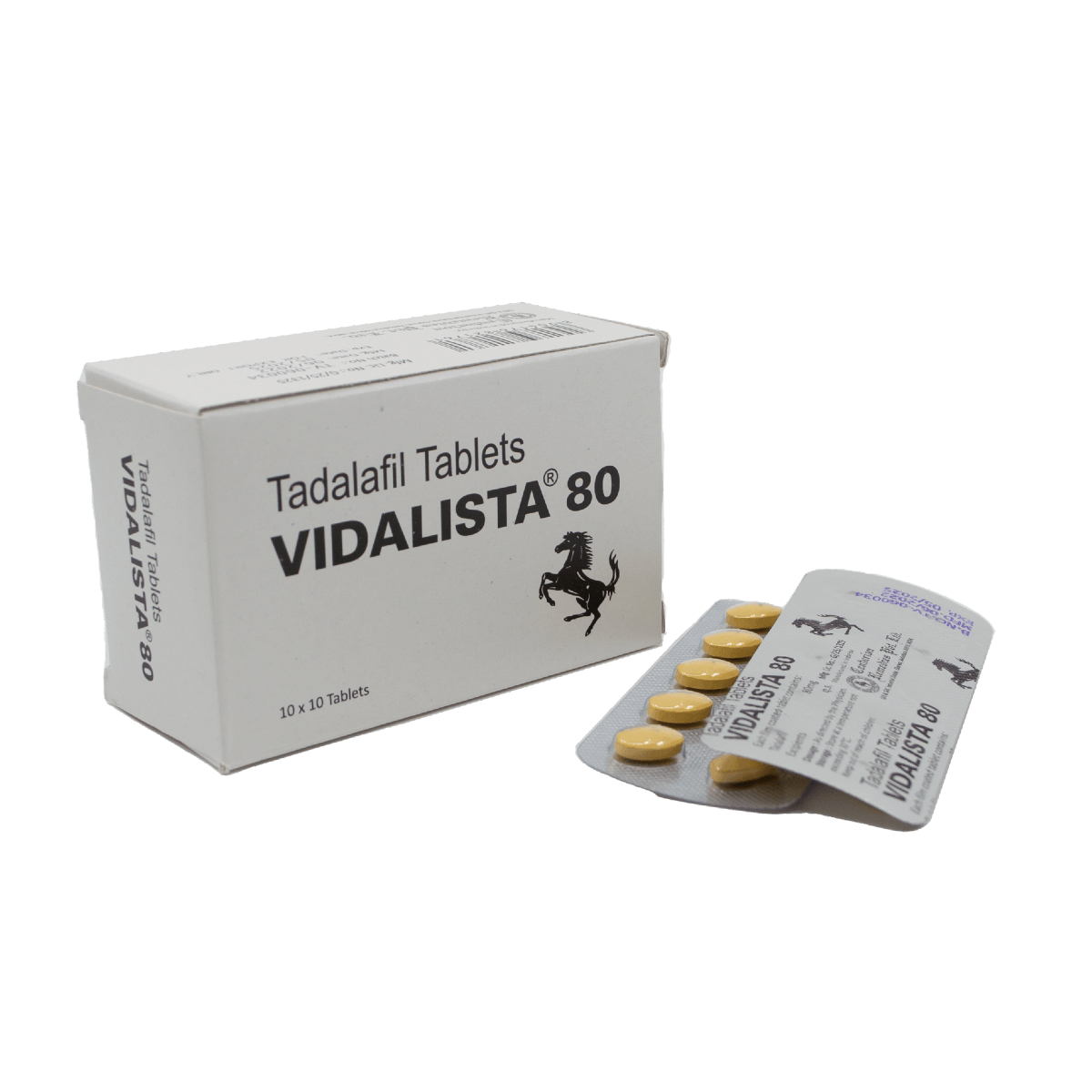CIALIS 80mg/tabs - Vidalista (Carefill) 10 tabliet